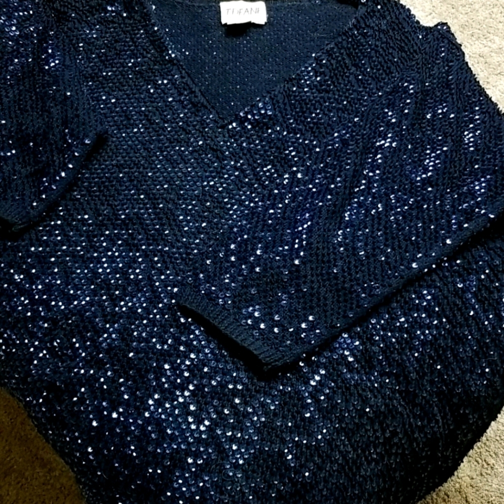 Sequin Sweater - image 1